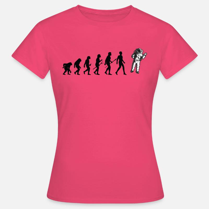 Evolution Spatial - T-shirt Femme - rose azalée