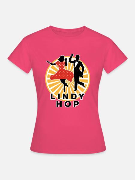 Lindy Hop | Swing Tanz | Geschenkidee - Frauen T-Shirt - Azalea