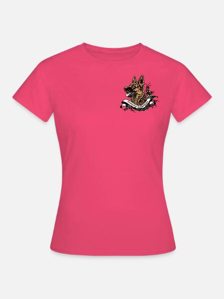 Schäferhund Anno 1900 - Frauen T-Shirt - Azalea