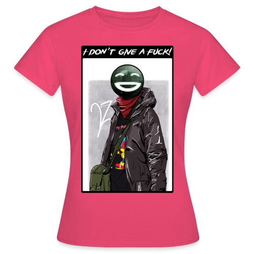 I don't give a f*ck - T-shirt Femme
