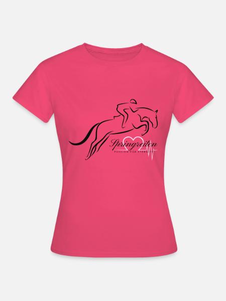 Springreiten aus Leidenschaft - Frauen T-Shirt - Azalea