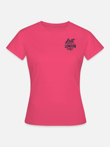 Lost in London - Frauen T-Shirt - Azalea