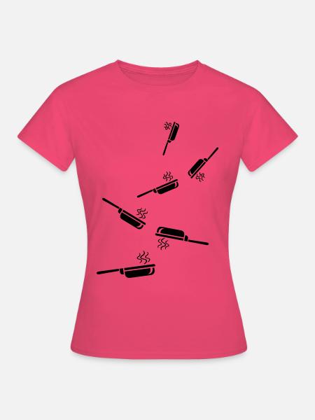 Pfanne Kochen - Frauen T-Shirt - Azalea
