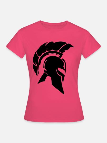 Spartaner Helm - Frauen T-Shirt - Azalea