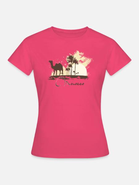 Marokko - Frauen T-Shirt - Azalea