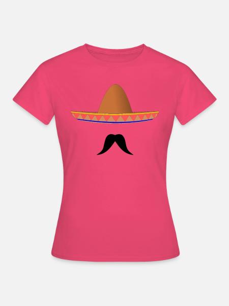 Mexikanischer Sombrero - Frauen T-Shirt - Azalea