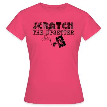 Scratch - Women's T-Shirt - azalea - Front - AI Model Female 172 dark (172cm)