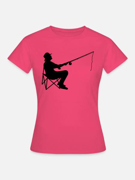 angler - Frauen T-Shirt - Azalea