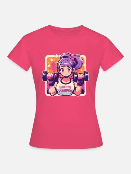 Super Pumped - Frauen T-Shirt - Azalea