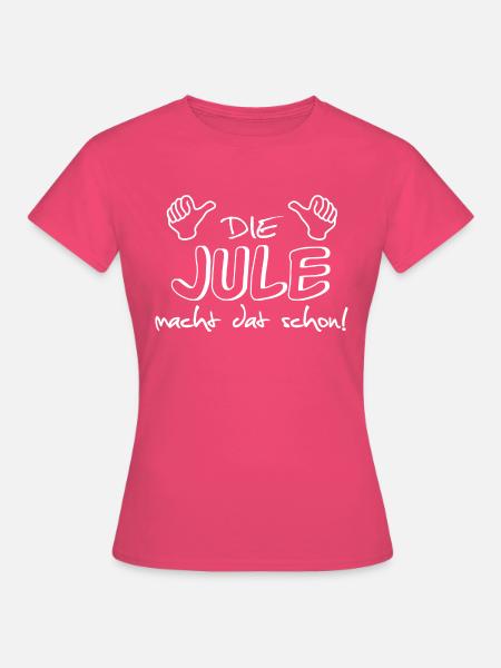 jule - Frauen T-Shirt - Azalea