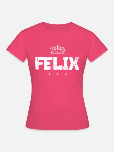 Felix - Frauen T-Shirt - Azalea