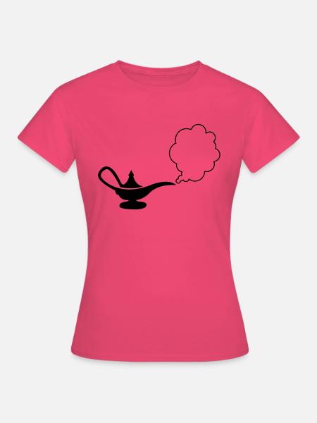 wunderlampe_01 - Frauen T-Shirt - Azalea