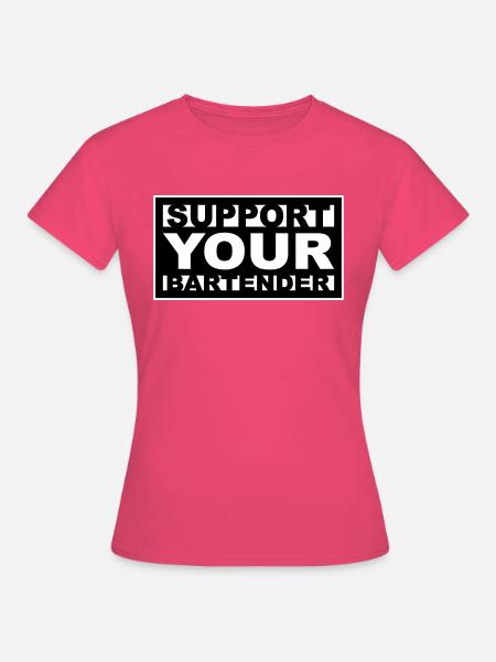 Bartender - Frauen T-Shirt - Azalea