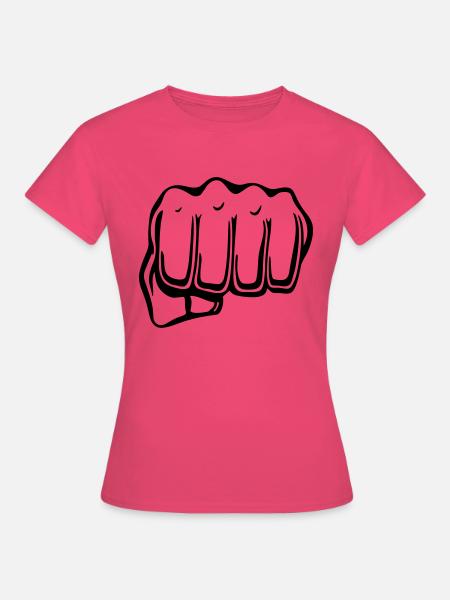 m1_fist - Frauen T-Shirt - Azalea