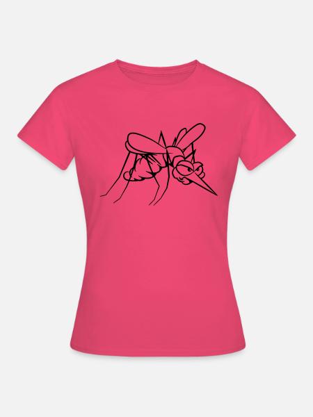 Mücke agro witzig - Frauen T-Shirt - Azalea