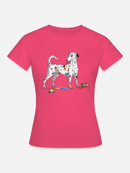 Dalmatinische Malerei - Frauen T-Shirt - Azalea