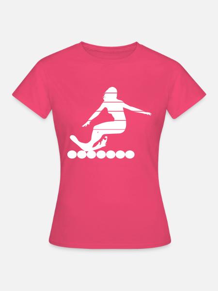 Surfen Surfing Wellenreiten - Frauen T-Shirt - Azalea