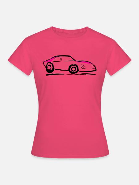 Auto Car - Frauen T-Shirt - Azalea