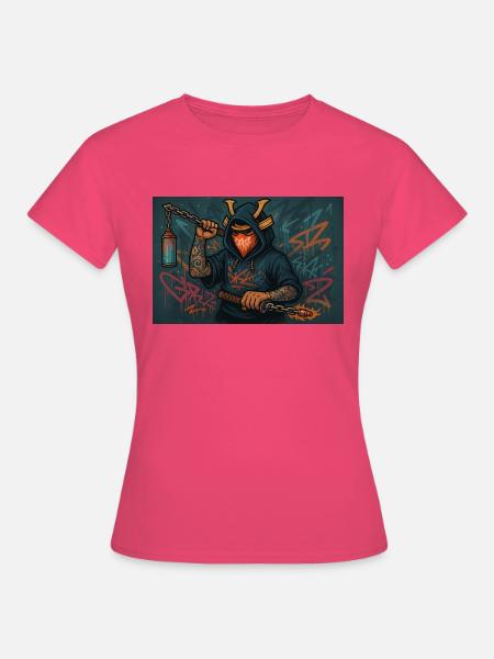 Graffiti Ronin - Frauen T-Shirt - Azalea