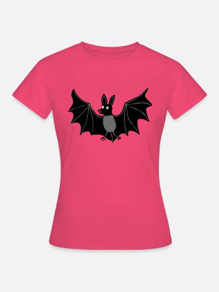 Fledermaus c - Frauen T-Shirt - Azalea