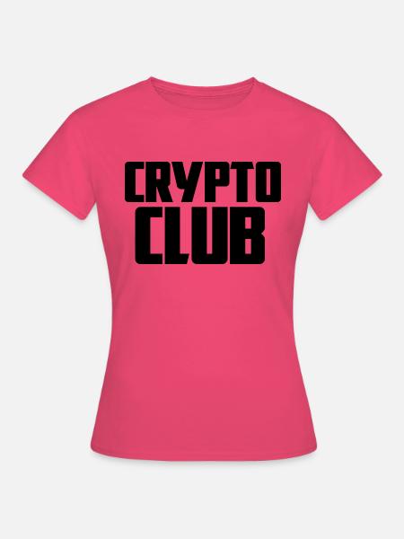 Crypto Club - Frauen T-Shirt - Azalea