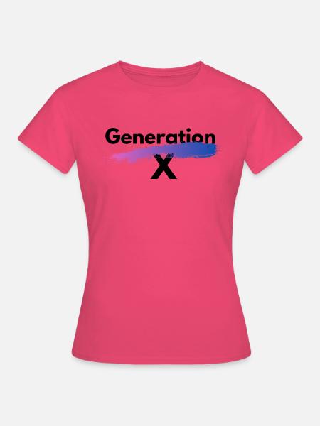 Generation X - Frauen T-Shirt - Azalea