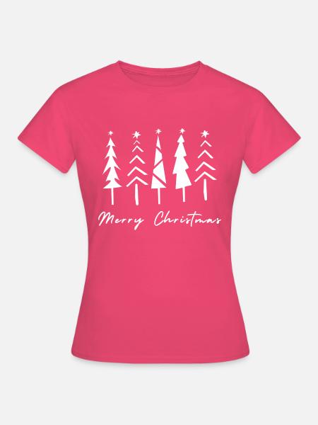 Christmas Tree - Frauen T-Shirt - Azalea