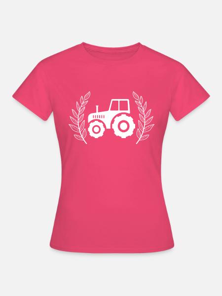 Traktor - Frauen T-Shirt - Azalea