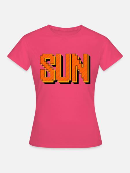 SUN - Frauen T-Shirt - Azalea