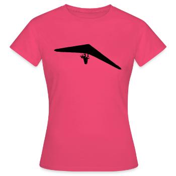 Deltaplane - T-shirt Femme - rose azalée - Devant - AI Model Female 172 dark (172cm)