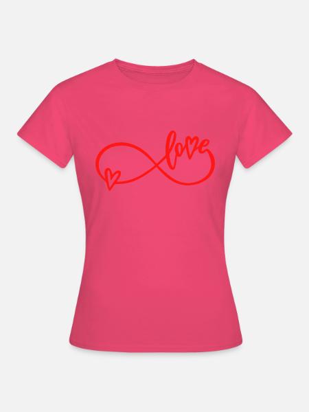 Ewige Liebe - Frauen T-Shirt - Azalea