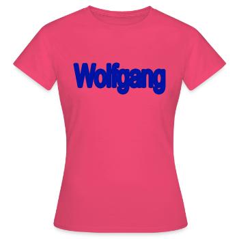 Wolfgang - Frauen T-Shirt - Azalea - Vorne - AI Model Female 172 dark (172cm)