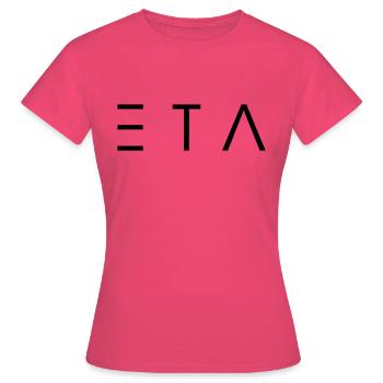 êta - T-shirt Femme - rose azalée - Devant - AI Model Female 172 dark (172cm)