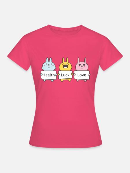 Luck - Frauen T-Shirt - Azalea