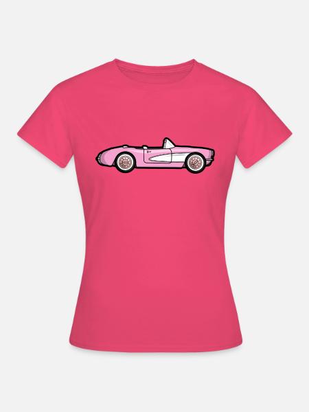 Rose 1956 Stingray - T-shirt Femme - rose azalée