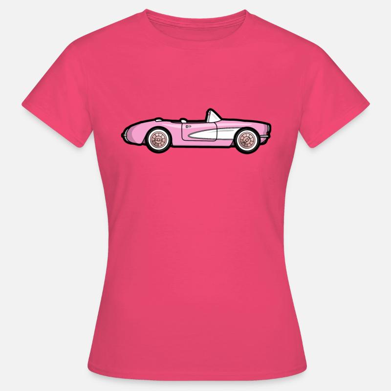 Pink 1956 Stingray - Women's T-Shirt - azalea