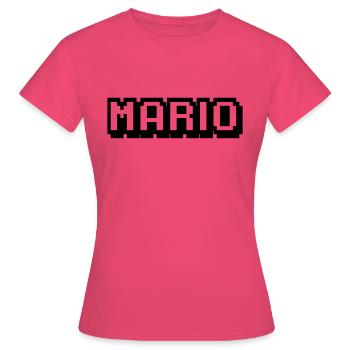 Mario - Frauen T-Shirt - Azalea - Vorne - AI Model Female 172 dark (172cm)