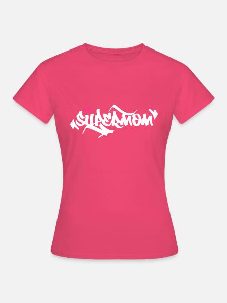 Supermom-Design - Frauen T-Shirt - Azalea