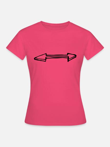 pfeil - Frauen T-Shirt - Azalea
