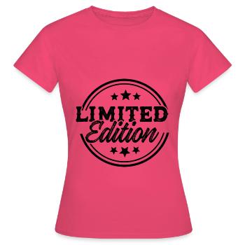 Limited Edition - T-shirt Femme - rose azalée - Devant - AI Model Female 172 dark (172cm)
