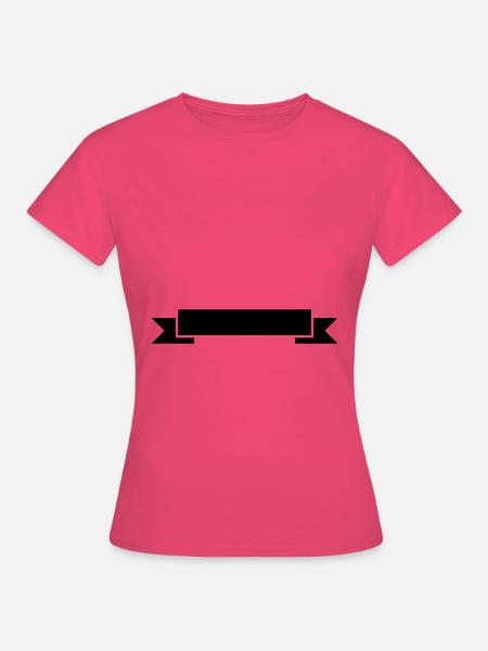 banderole symbol - Frauen T-Shirt - Azalea