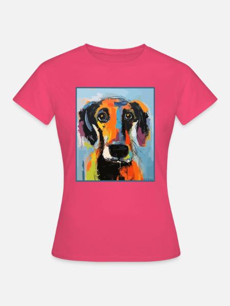 Ein süßer, liebenswerter Hund - Frauen T-Shirt - Azalea