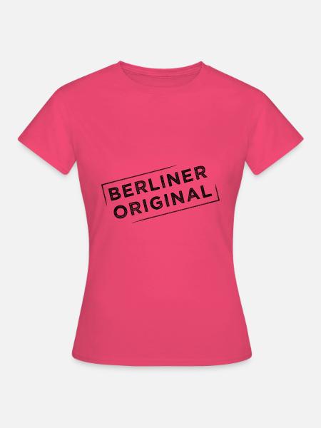 Berliner Original Stempel Berlin - Frauen T-Shirt - Azalea