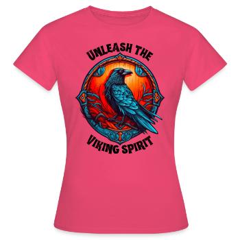 Viking Spirit - Frauen T-Shirt - Azalea - Vorne - AI Model Female 172 dark (172cm)