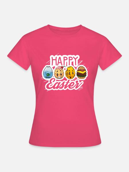 Osterei Lustig Ostern - Frauen T-Shirt - Azalea
