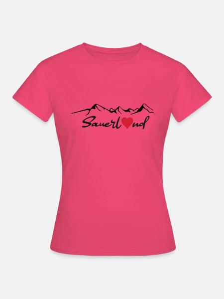 Sauerland Sticker - Women's T-Shirt - azalea