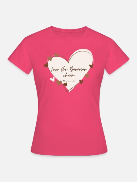 Lieben Sie den bayerischen Charme - Frauen T-Shirt - Azalea