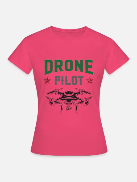 Drohnen-Pilot - Frauen T-Shirt - Azalea