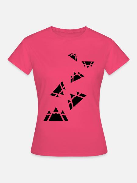 Berge - Frauen T-Shirt - Azalea