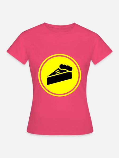 Kuchen käsekuchen - Frauen T-Shirt - Azalea